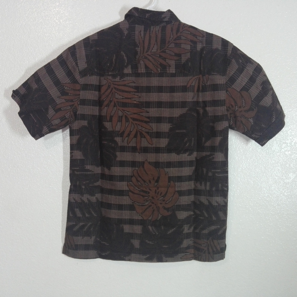 Cafe LunaHawaiian Floral Shirt M (F1.9) - Picture 8 of 8